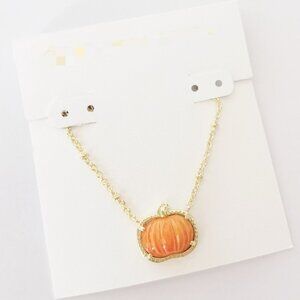 Kendra Scott Pumpkin Necklace